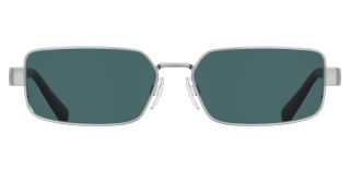 Óculos de sol LOVE MOSCHINO MOL100/S ML Prateados Retangular - 2