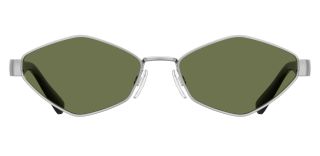 Óculos de sol LOVE MOSCHINO MOL101/S ML Prateados Retangular - 2