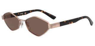 Óculos de sol LOVE MOSCHINO MOL101/S ML Dourados Retangular - 1