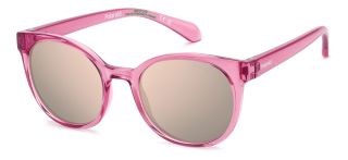 Óculos de sol Polaroid Kids PLD 8076/S PK Rosa/Vermelho-Púrpura Borboleta - 1