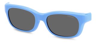 Óculos de sol Polaroid Kids PLD K006 CL-ON PK Azul Retangular - 1
