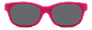 Óculos de sol Polaroid Kids PLD K006 CL-ON PK Rosa/Vermelho-Púrpura Retangular - 2