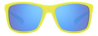 Óculos de sol Polaroid Kids PLD 8053/S PK Amarelo Retangular - 2