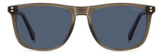 Óculos de sol Polaroid PLD 4202/S/X PL Castanho Retangular - 2