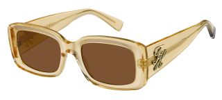 Óculos de sol Tommy Hilfiger TH 2343/S TH Laranja Retangular - 1