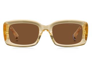 Óculos de sol Tommy Hilfiger TH 2343/S TH Laranja Retangular - 2