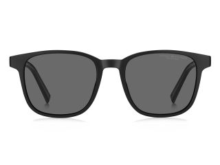 Óculos de sol Tommy Hilfiger TH 2202/S TH Preto Retangular - 2