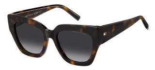 Óculos de sol Tommy Hilfiger TH 2223/S TH Castanho Quadrada - 1