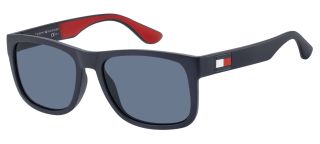 Óculos de sol Tommy Hilfiger TH 1556/S TH Azul Retangular - 1