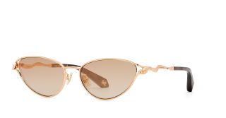 Óculos de sol Roberto Cavalli SRC193M ROBERTO CAVALLI Dourados Borboleta