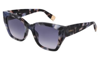 Óculos de sol Furla SFUB48 FURLA Azul Quadrada
