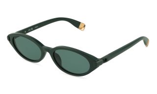 Óculos de sol Furla SFUB49 FURLA Verde Ovalada