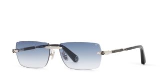 Óculos de sol PHILIPP_PLEIN SPP251M PLEIN HEXAGON STUD OC.SOLE PHILIPP PLEIN Prateados Quadrada