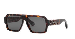 Óculos de sol PHILIPP_PLEIN SPP254M PLEIN SIGNATURE PHILIPP PLEIN Castanho Quadrada