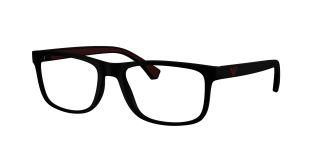Óculos graduados Emporio Armani 0EA3147 Preto Retangular - 1