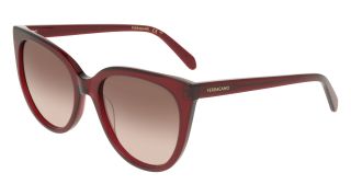 Óculos de sol SALVATORE FERRAGAMO SF2101S Grená Retangular - 1