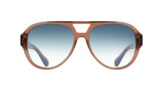 Óculos de sol SALVATORE FERRAGAMO SF2147S Castanho Aviador - 2