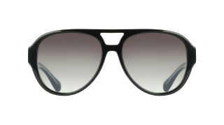 Óculos de sol SALVATORE FERRAGAMO SF2147S Preto Aviador - 2