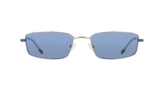 Óculos de sol DKNY DK119S Prateados Retangular - 2