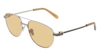 Óculos de sol SALVATORE FERRAGAMO SF345S Dourados Tamanho: 56X18