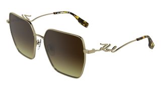 Óculos de sol Karl Lagerfeld KL362S Dourados Quadrada - 1