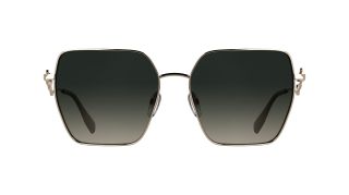 Óculos de sol Karl Lagerfeld KL362S Rosa/Vermelho-Púrpura Quadrada - 2