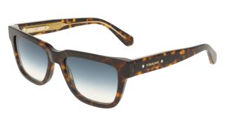 Óculos de sol SALVATORE FERRAGAMO SF2145S Castanho Retangular - 1