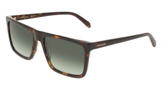 Óculos de sol SALVATORE FERRAGAMO SF2123S Castanho Retangular - 1