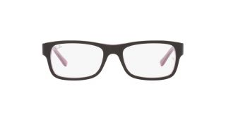 Óculos graduados Ray Ban 0RX5268 Castanho Retangular - 2