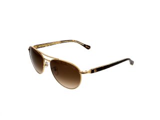 Óculos de sol Dunhill SDH002 Dourados Aviador - 1