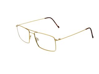 Óculos XL 820719 Dourados Retangular - 1