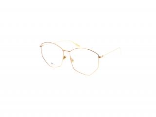 Óculos Christian Dior DIORESTELLAIRE04 Dourados Retangular