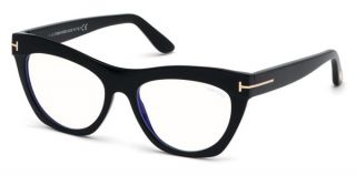 Óculos Tom Ford TF5559-B Preto Borboleta
