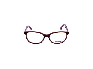 Óculos Zadig & Voltaire VZJ019 Rosa/Vermelho-Púrpura Retangular - 2