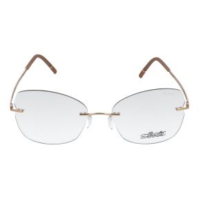 Óculos graduados Silhouette 5529HF Dourados Borboleta - 2