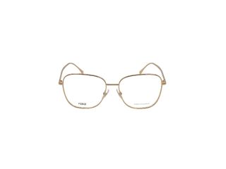 Óculos Fendi FF0392 Dourados Quadrada - 2