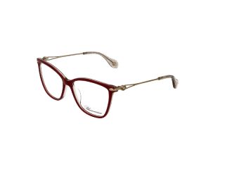 Óculos Blumarine VBM755S Rosa/Vermelho-Púrpura Quadrada - 1