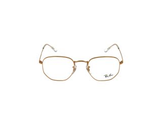 Óculos Ray Ban 0RX6448 Dourados Quadrada - 2