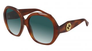 Óculos de sol Gucci GG0796S Castanho Quadrada