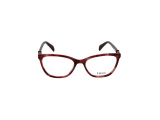 Óculos graduados Tous VTOA99 Rosa/Vermelho-Púrpura Retangular - 2