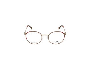 Óculos CH Carolina Herrera VHE167 Dourados Redonda - 2