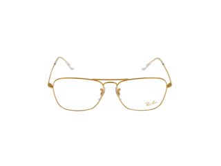 Óculos Ray Ban 0RX6536 Dourados Quadrada - 2