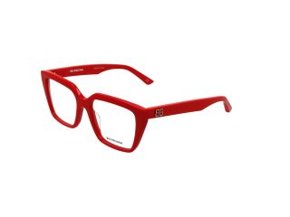 Óculos BALENCIAGA BB0130O Vermelho Quadrada - 1