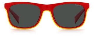 Óculos de sol Polaroid Kids PLD8041/S Vermelho Retangular - 2