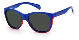 Óculos de sol Polaroid Kids PLD8043/S Azul Redonda - 1