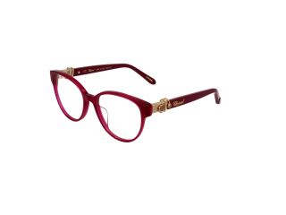 Óculos Chopard VCH305S Rosa/Vermelho-Púrpura Redonda - 1