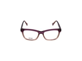 Óculos Sting VSJ690 Rosa/Vermelho-Púrpura Quadrada - 2