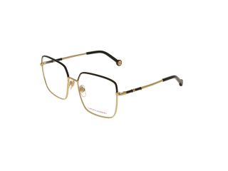 Óculos CH Carolina Herrera VHE178 Dourados Quadrada - 1