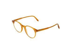 Óculos Tom Ford FT5695-B Amarelo Redonda - 1