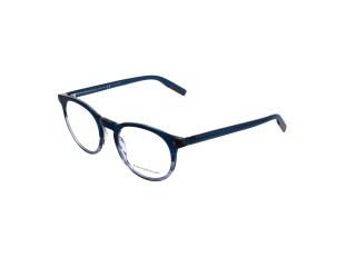 Óculos Ermenegildo Zegna EZ5214 Azul Redonda - 1